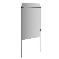 Vitra Equal 64104 Aydınlatmalı Düz Ayna, 60 cm